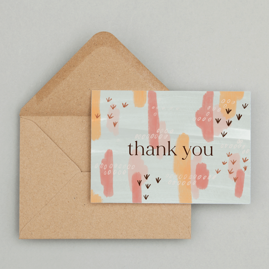 Thank You Abstract Spring