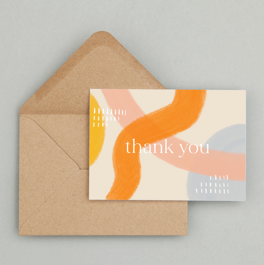 Thank You Abstract Summer